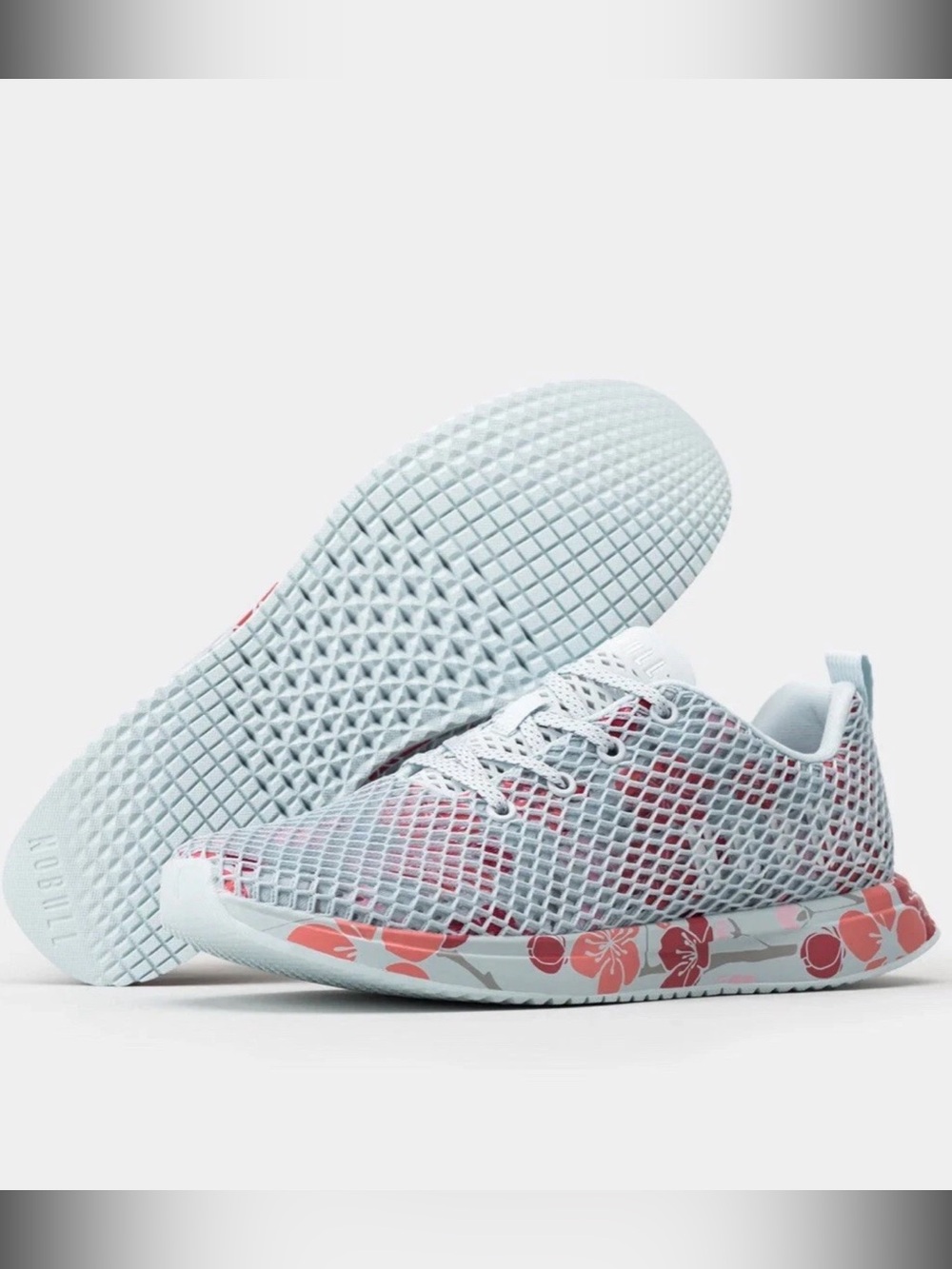 NOBULL Sky Cherry Blossom Mesh Runner Shoes Women’s Size 6
